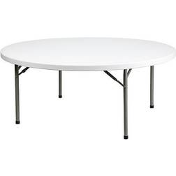 Flash Furniture DAD-YCZ-180R-GW-GG 72'' Round Granite Small Table