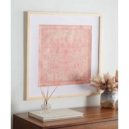 Safavieh Alsephina 25-inch Pink Framed Art