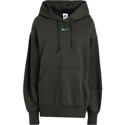 Nike Sportswear Everyday Modern Fleece Hoodie - Sequoia/Light Menta