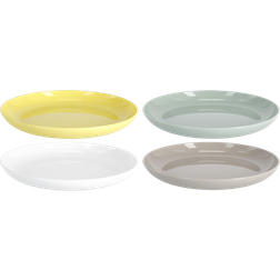 Clas Ohlson - Flat tallrik 20cm 4st