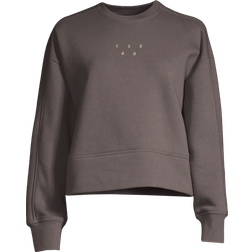 Casall Boxy Crew Neck Sweatshirt - Graphite Grey