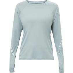 Röhnisch Active Logo Long Sleeve - Silver Blue