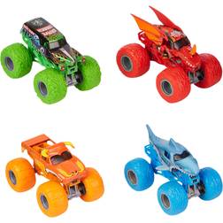 Spin Master Monster Jam 1:64 Diecast Tough Treads 4pk