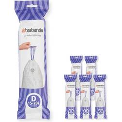 Brabantia PerfectFit 120 Sacs Modèle D 15-20 L 6 Rouleaux