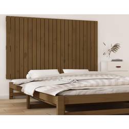 vidaXL Da Parete Miele 147x3x90 cm In Legno Massello di Pinocod Mxl 81501 Testiera