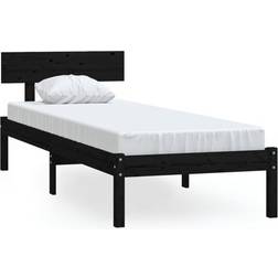 vidaXL Estructura De Cama Madera Maciza De Pino Individual 90x190 cm