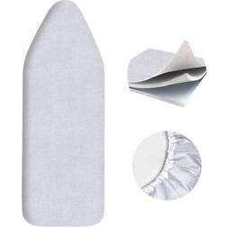 SheeChung Ironing Board Cover Pad Premium Heavy Duty 3-Layer Silicone - 2mm Foam 4mm Felt
