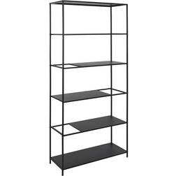 Dkd Home Decor 80 Black Metal Book Shelf