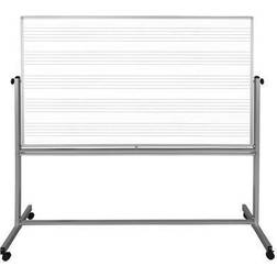 Luxor 72W Mobile Music Whiteboard/Whiteboard MB7248MW