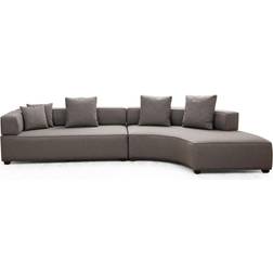 Hanah Home Hjørnesofa Gondol Grå Sofa