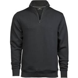 Tee jays Half zip collegetröja/sweatshirt, Mörkgrå