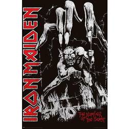 Grupo Erik Officiell Iron Number Of The Poster 61x70cm