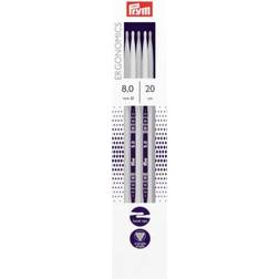 Prym Ergonomiska strumpstickor 20 cm