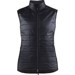 Blåkläder Damen Weste Warm Gefüttert - Schwarz/Rot
