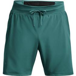 Under Armour Launch Elite 2-in-1 7'' shorts Herrer, petroleumsgrøn Kompressionsbukser 2023