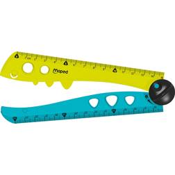 Maped Kortlagt Lineal Kunststoff 15/30 cm