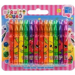 Canenco Fruity Squad Mini Gel Pens with Fragrance 12pcs. Fjernlager, 5-6 dages levering