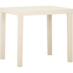 vidaXL Havebord plastik