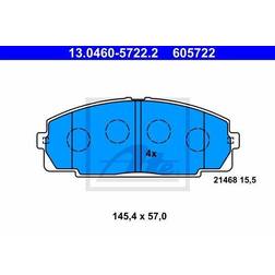 ATE Bremsbelagsatz, Scheibenbremse Vorderachse 13.0460-5722.2