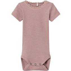 Name It Kortärmad Body Nbfkab Deauville - Mauve