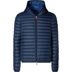 Save The Duck Duffy Lightweight Padded Hood Jacket Blue Black