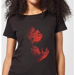 Universal Monsters Universal Monsters The Wolfman Illustrated Women's T-Shirt Black