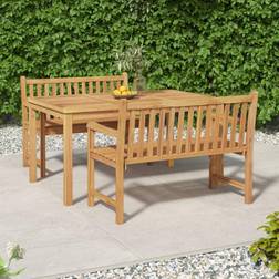 vidaXL 3 Piece Garden Patio Dining Set