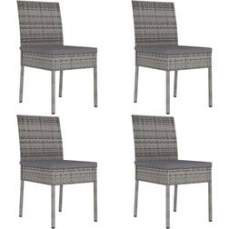 vidaXL 4x Garden Garden Dining Chair