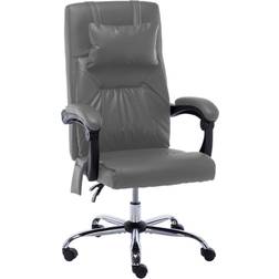 vidaXL De Massage Fauteuil d'Ordinateur Inclinable Similicuir Chaise de bureau