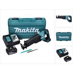 Makita djr 187 rt1k akku reciprosäge 18 v brushless 1x akku 5,0 ah lader