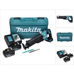 Makita djr 187 rtk akku reciprosäge 18 v brushless 2x akku 5,0 ah lader