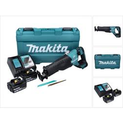 Makita djr 187 rfk akku reciprosäge 18 v brushless 2x akku 3,0 ah lader