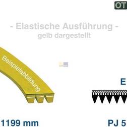 Electrolux Drivrem till tvättmaskin, 1200J5 1462477009