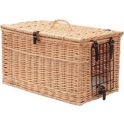 Aumuller Wicker Basket Cat Den