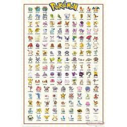 GB Eye Pokémon Poster Charaktere #001-151