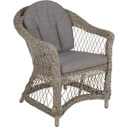 Brafab Kamomill karmstol beige/sand Utefåtölj
