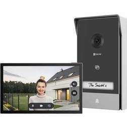 EZVIZ HP7 sistema per video-citofono 17,8 cm (7'' Nero, Argento