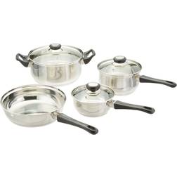 Culinary Edge Stainless Steel 7-Piece with lid