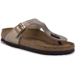 Birkenstock Women's Sandals and FlipFlops Gizeh W BF Graceful Taupe for Women Brown