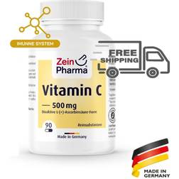 Vitamin c 500 mg capsules zeinpharma 90 pcs