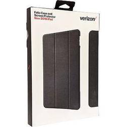 Verizon wtl folio case & tempered glass for ipad 8th gen/ipad 10.2