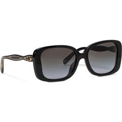 Coach Black Butterfly Sunglasses - Black