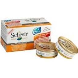 Schesir XXX_Agras Delic CAT can 6x50g HEN PUMPKIN