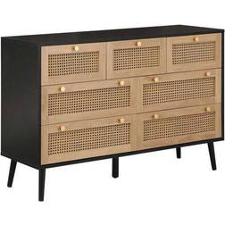 Birlea Black of 7 Croxley Mid Sideboard