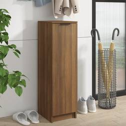 vidaXL Brown Engineered Shoe Rack