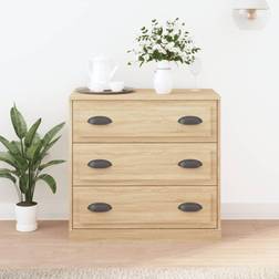 vidaXL Sonoma-Eiche Holzwerkstoff Braun, N/A Sideboard