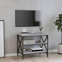 vidaXL 60 x 40 x 50 cm Grå Sonoma-Eg TV-bord