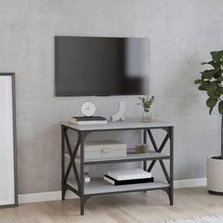 vidaXL Madera Contrachapada Gris Sonoma 60x40x50 cm Mueble de TV