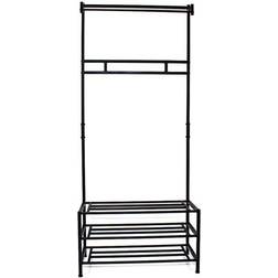 Fwstyle Metal Hallway Rack Shelving System