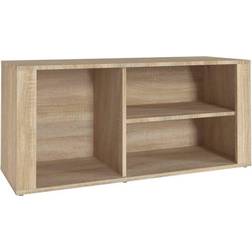 vidaXL Skohylla Sonoma-Ek 100 x 35 x 45 cm Skoställ